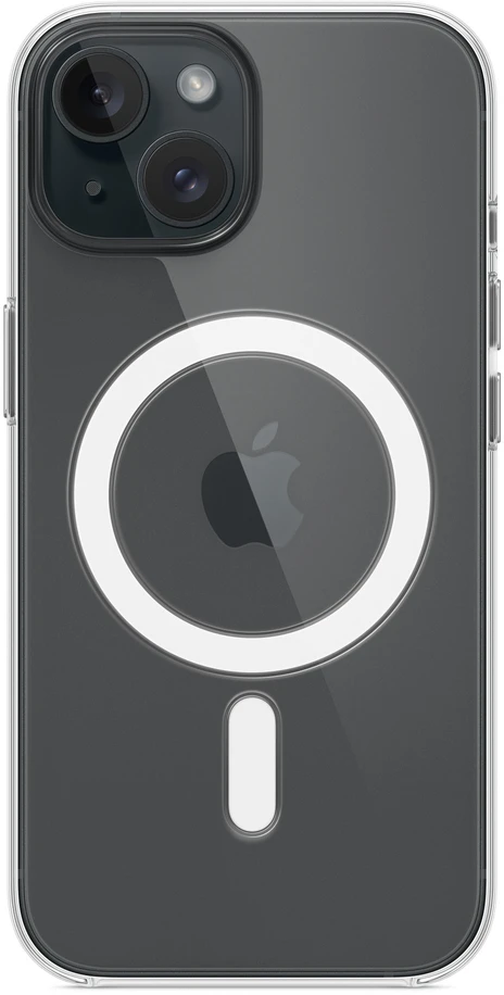 Apple iPhone 15 Clear Case with MagSafe - MXRK3ZM/A