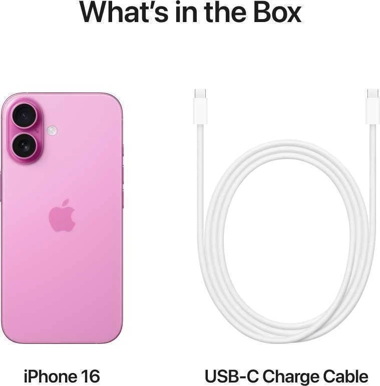 Apple iPhone 16 128GB Pink - MYEA3HX/A