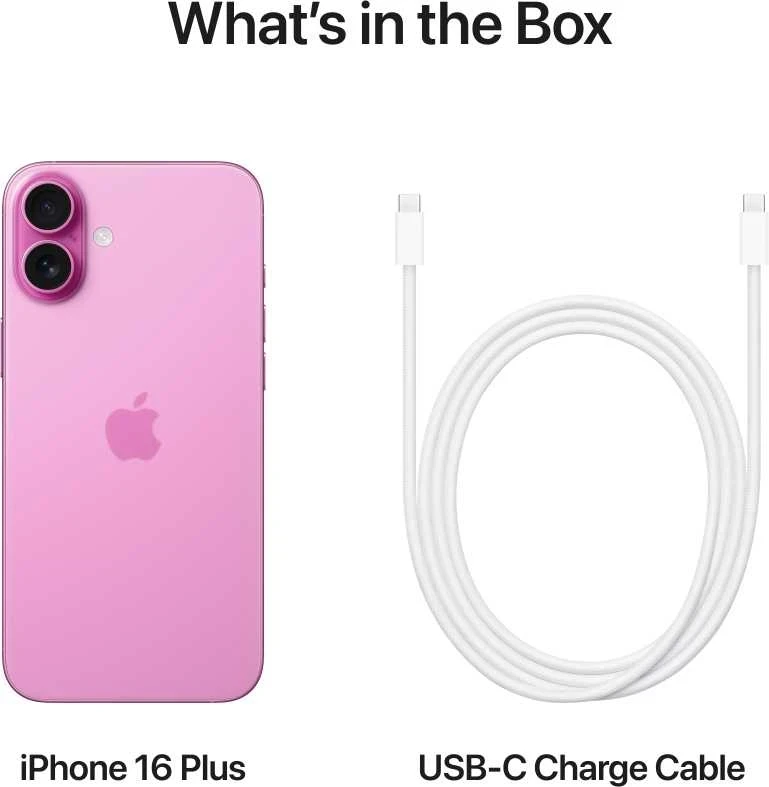 Apple iPhone 16 Plus 128GB Pink - MXVW3HX/A