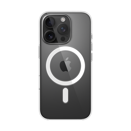Apple iPhone 16 Pro skaidrus dėklas su MagSafe