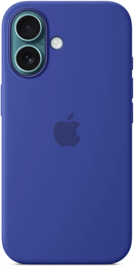 Apple iPhone 16 Silicone Case with MagSafe - Ultramarine - MYY63ZM/A