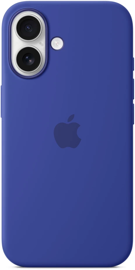 Apple iPhone 16 Silicone Case with MagSafe - Ultramarine - MYY63ZM/A