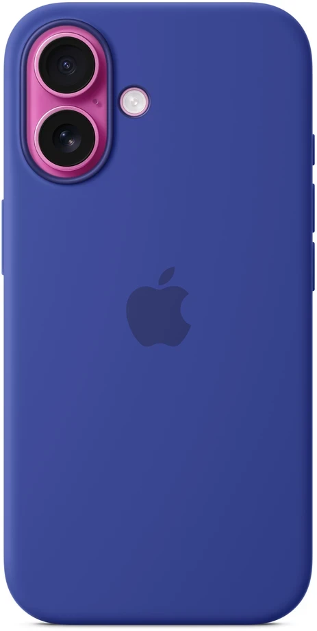 Apple iPhone 16 Silicone Case with MagSafe - Ultramarine - MYY63ZM/A