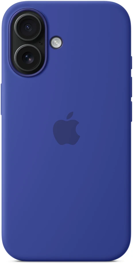 Apple iPhone 16 Silicone Case with MagSafe - Ultramarine - MYY63ZM/A