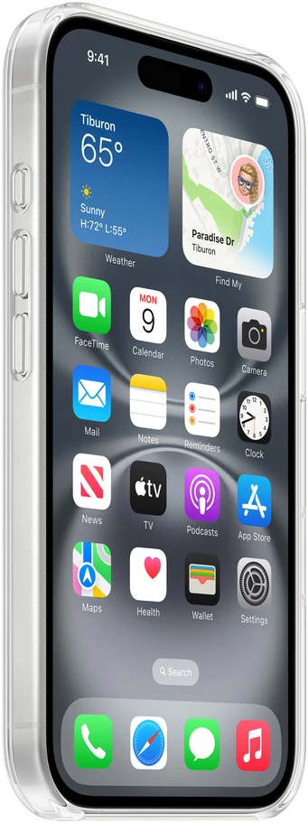 Apple iPhone 16 Clear Case with MagSafe - MA6A4ZM/A