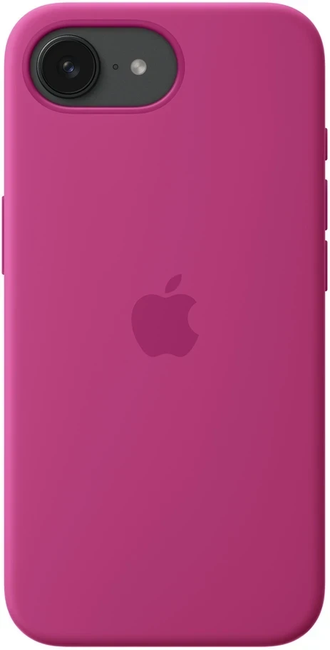 Apple iPhone 16e Silicone Case - Fuchsia - MD3W4ZM/A
