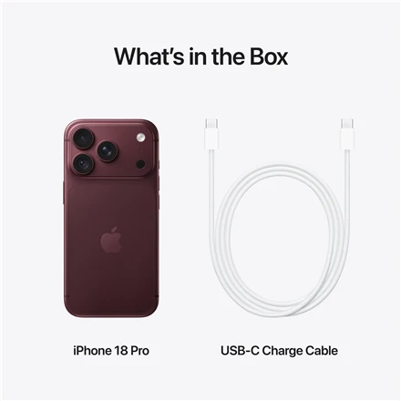 Apple iPhone 18 Pro 256GB Burgundy - MJRR4HX/A