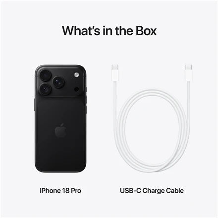 Apple iPhone 18 Pro 512GB Juodas - MJRU4HX/A