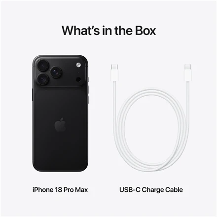 Apple iPhone 18 Pro Max 256GB Juodas