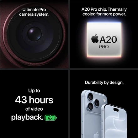 Apple iPhone 18 Pro Max 256GB Juodas
