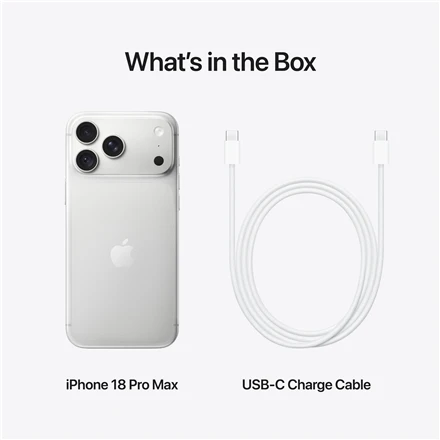 Apple iPhone 18 Pro Max 2TB Sidabrinis - MJY34HX/A