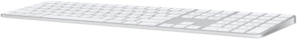 Apple Magic Keyboard with Touch ID and Numeric Keypad for Mac models with Apple silicon (USB–C) - RUS - White Keys - MXK73RS/A