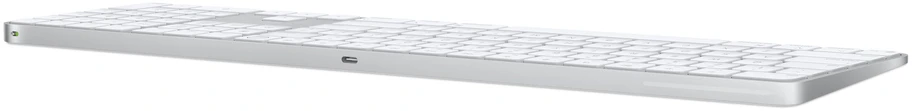 Apple Magic Keyboard with Touch ID and Numeric Keypad for Mac models with Apple silicon (USB–C) - RUS - White Keys - MXK73RS/A