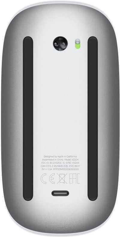 Apple Magic Mouse (USB‑C) - White Multi-Touch Surface - MXK53ZM/A