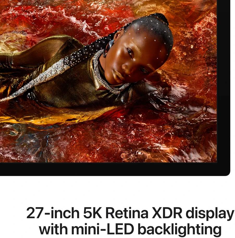 Apple Studio Display XDR - Nano-texture glass - Tilt- and height-adjustable stand - MFEP4Z/A