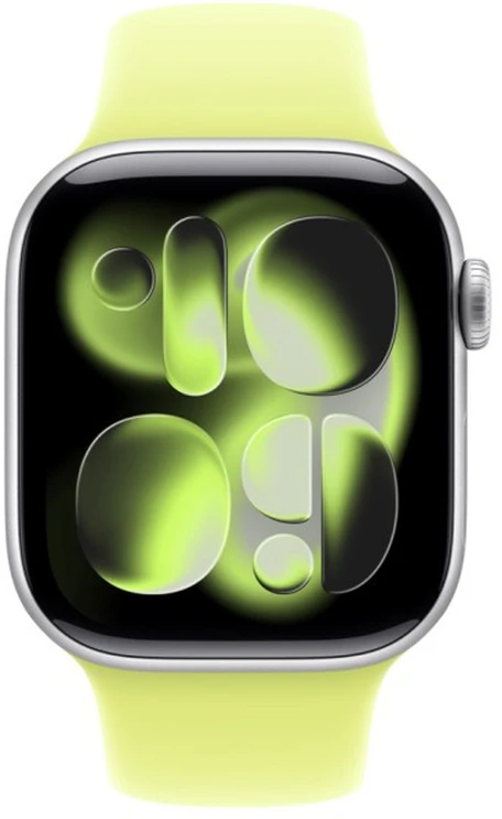 Apple Watch 42mm Neon Yellow Sport Band - M/L - MFGD4ZM/A