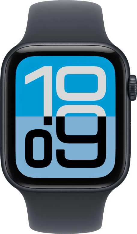 Apple Watch SE 3 GPS 40mm Midnight Aluminium Case with Midnight Sport Band - S/M - MEH94ET/A