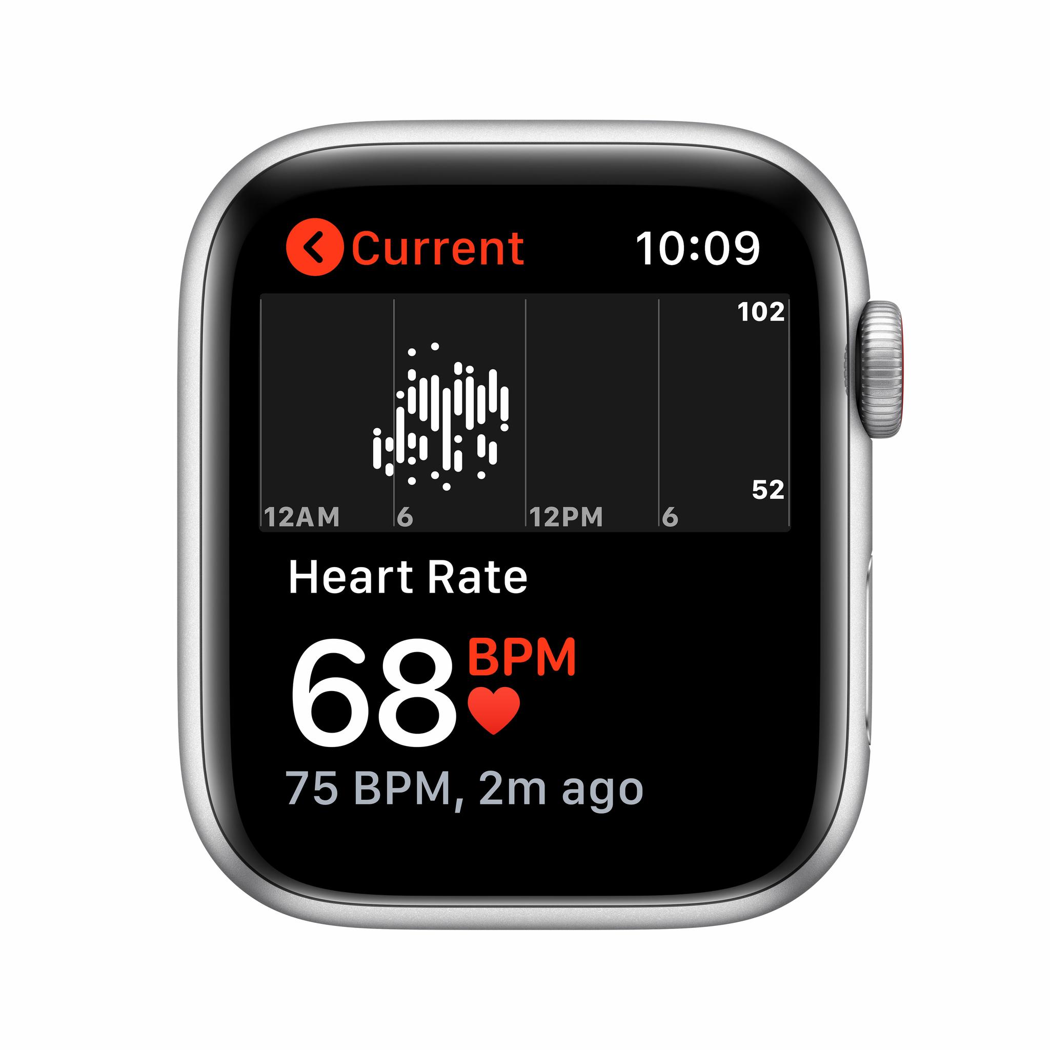Išmanusis laikrodis Apple Watch SE GPS + Cellular, 44mm Sidabrinis  Aliuminio Case with Deep Navy Sport Loop LT | Varle.lt