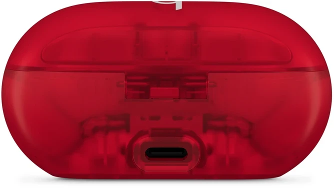 Beats Solo Buds - True Wireless Earbuds - Transparent Red - MUW03ZM/A