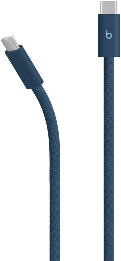 Beats 240W USB-C to USB-C Braided Cable (3 m ) - Nitro Navy - MHX84ZM/A