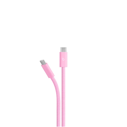 Beats 240W USB-C to USB-C Braided Cable (3m) - Power Pink