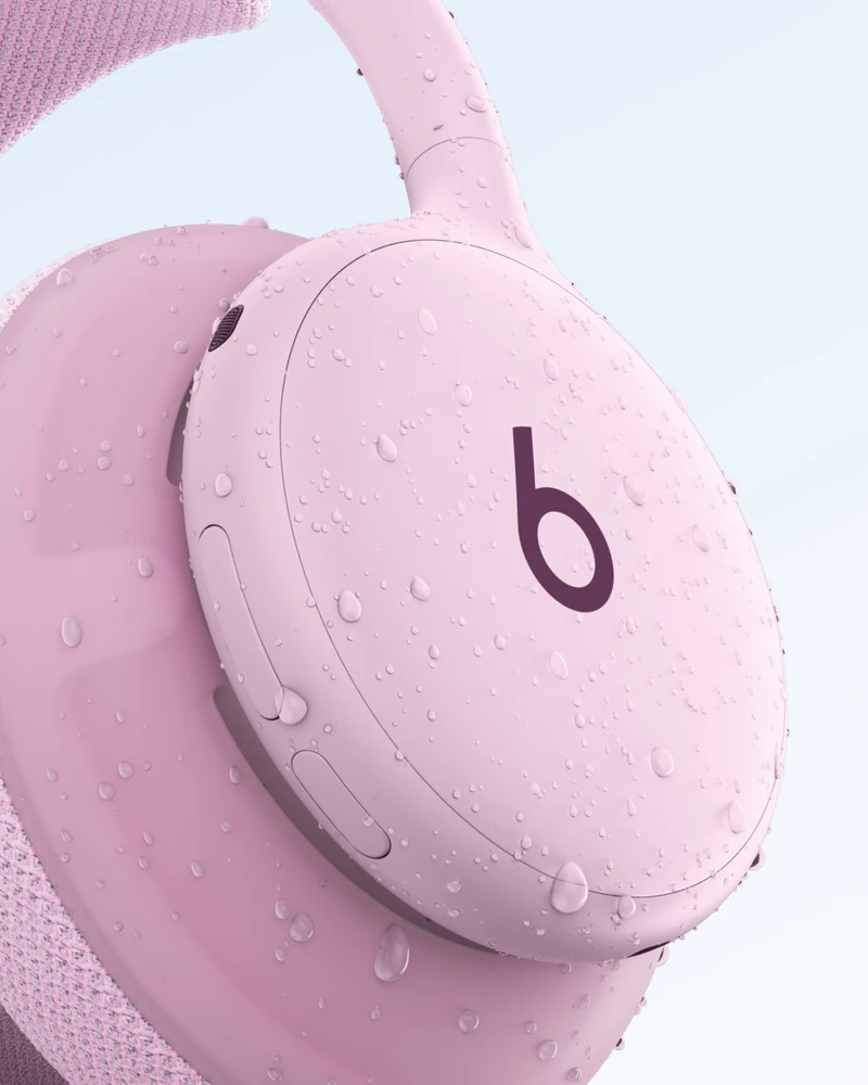 Beats 360 Over-Ear Headphones - Pink with Pink Performance Knit Cushions - MJE64ZM/A
