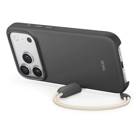Beats iPhone 17 Pro Kickstand Case with MagSafe and Camera Control - Granite Gray - MGY74LL/A