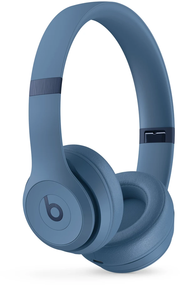 Beats Solo4 - On-Ear Wireless Headphones - Slate Blue - MUW43ZM/A