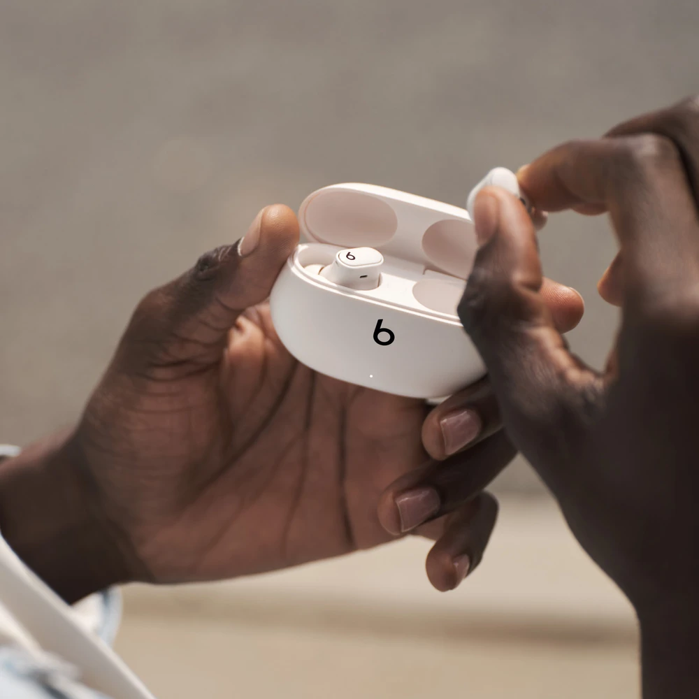 Beats Studio Buds + - True Wireless Noise Cancelling Earbuds - Ivory - MQLJ3ZM/A