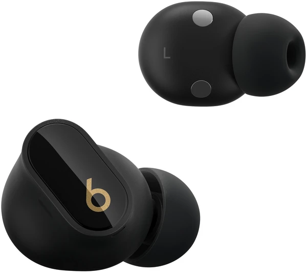 Beats Studio Buds + - True Wireless Noise Cancelling Earbuds - Black / Gold - MQLH3ZM/A