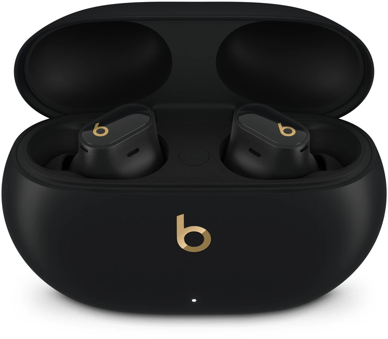 Beats Studio Buds + - True Wireless Noise Cancelling Earbuds - Black / Gold - MQLH3ZM/A