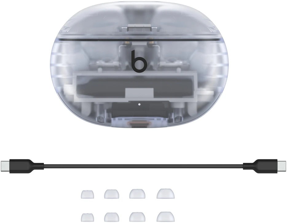 Beats Studio Buds + - True Wireless Noise Cancelling Earbuds - Transparent - MQLK3ZM/A