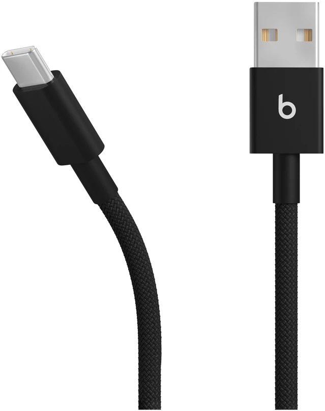 Beats USB-A to USB-C Woven Cable (1.5 m) - Bolt Black - MDGG4ZM/A