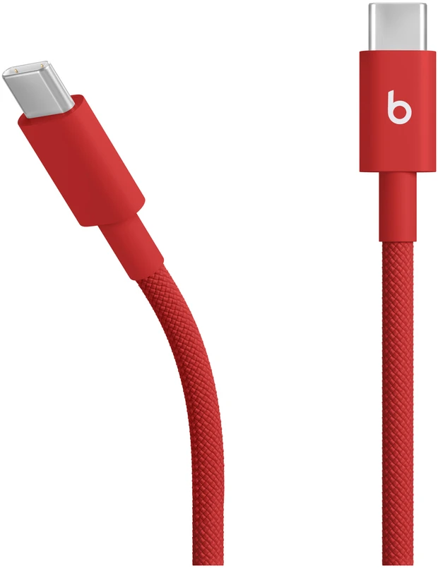 Beats USB-C to USB-C Woven Cable (1.5 m) - Rapid Red - MDGF4ZM/A