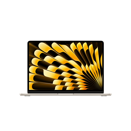 Nešiojamas kompiuteris MacBook Air 13 colių Apple M4 10C CPU, 8C GPU/16GB/256GB SSD/Starlight/INT
