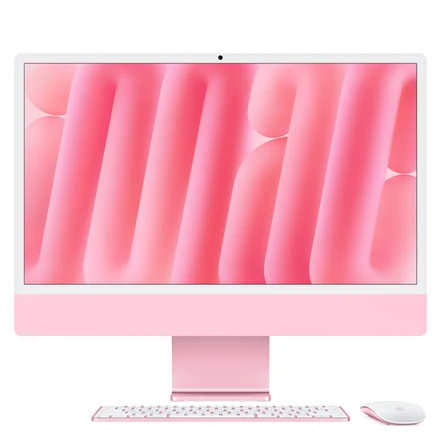 Stacionarus kompiuteris Apple iMac 24” 4.5K Retina M6 10-core CPU 10-core GPU/16GB/256GB/Rožinė/RUS - MH0A4RU/A