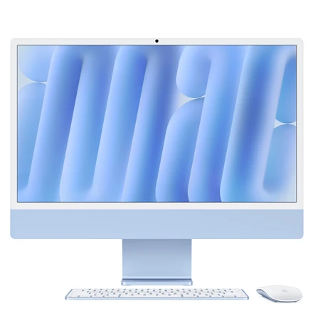 Stacionarus kompiuteris Apple iMac 24” 4.5K Retina M6 10-core CPU 10-core GPU/16GB/256GB/Mėlyna/RUS - MH094RU/A