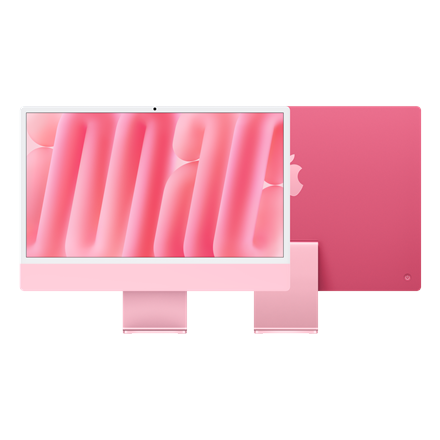 Stacionarus kompiuteris iMac 24” 4.5K Retina, Apple M4 10C CPU, 10C GPU/16GB/512GB SSD/Pink/SWE