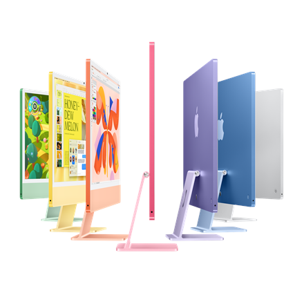 Stacionarus kompiuteris iMac 24” 4.5K Retina, Apple M4 8C CPU, 8C GPU/16GB/256GB SSD/Silver/SWE