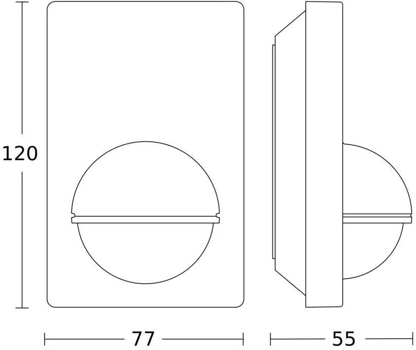 STEINEL IS 180-2 Infraraudonųjų spindulių judesio sensorius (antracito)
