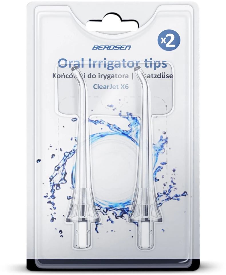 Antgaliai Berdsen X6 ir X4 irigatoriui, 2 vnt