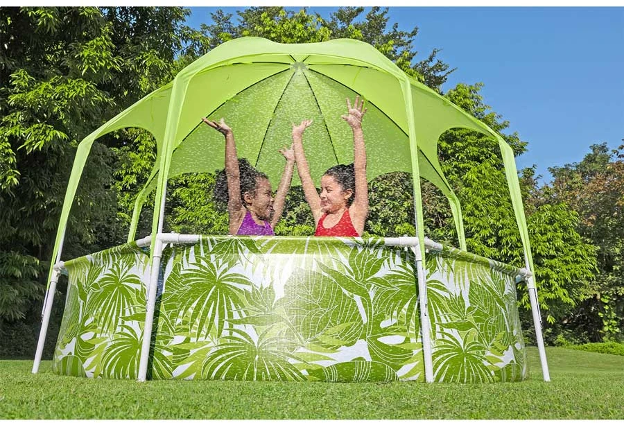 Sodo baseinas vaikams Bestway, 244 x 51 cm, žalias