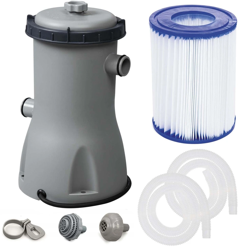 Siurblys su filtru BESTWAY, Flowclear, 3028 l/val., 220-240V, 32W, 58386