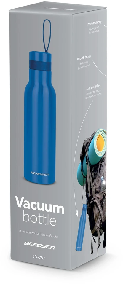 Berdsen Vakuuminis termosas 500 ml BD-787 tamsiai mėlynas