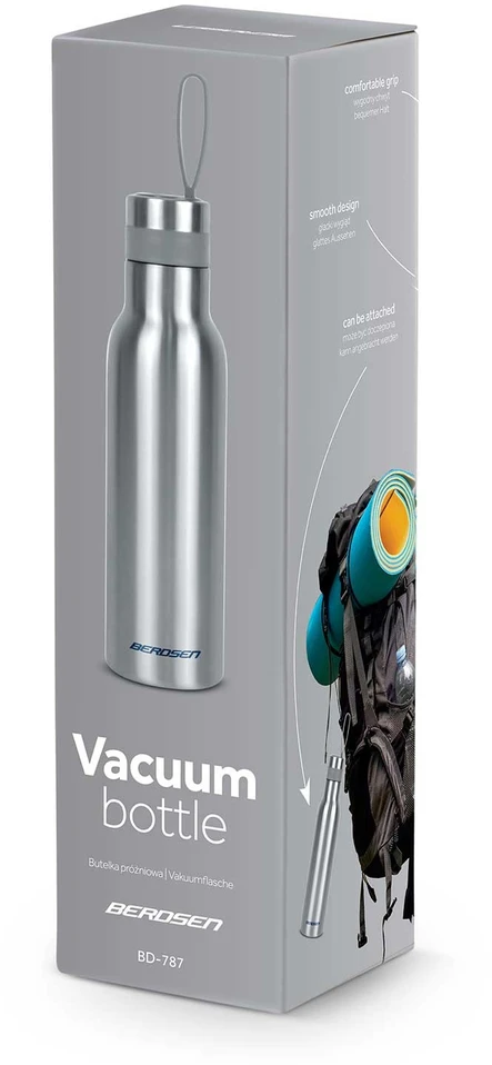Berdsen Vakuuminis termosas 500 ml BD-787 sidabrinis