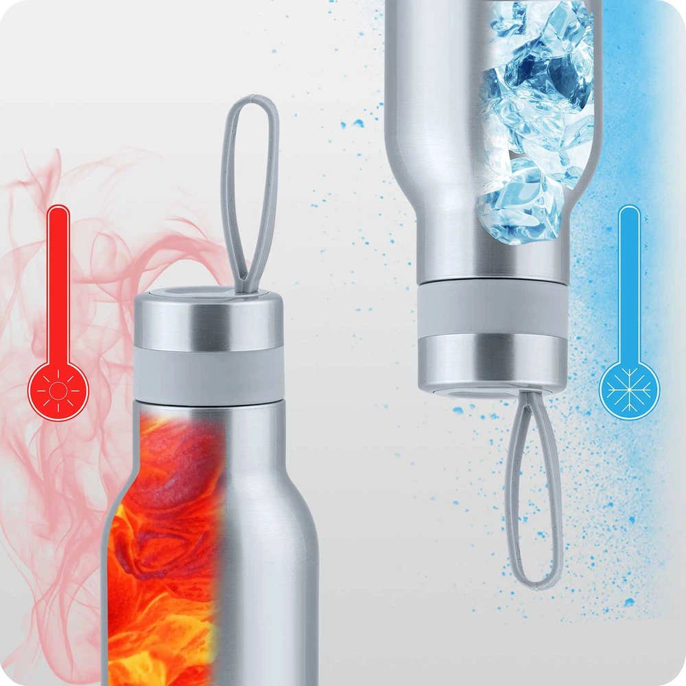 Berdsen Vakuuminis termosas 500 ml BD-787 sidabrinis