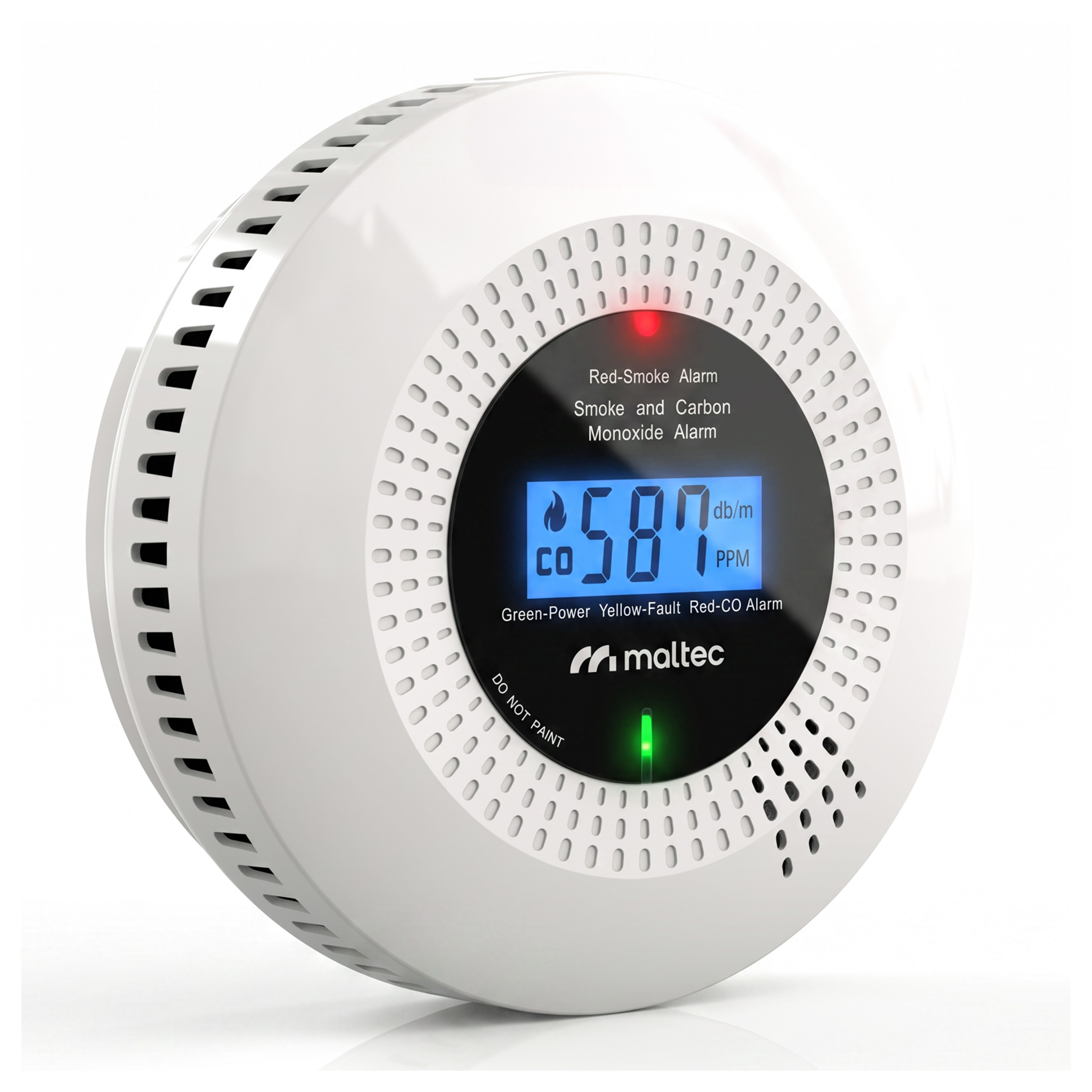 Maltec Anglies monoksido/dūmų jutiklis SafeSensor5000 2in1 AA aprašymas - Prekės nuotrauka