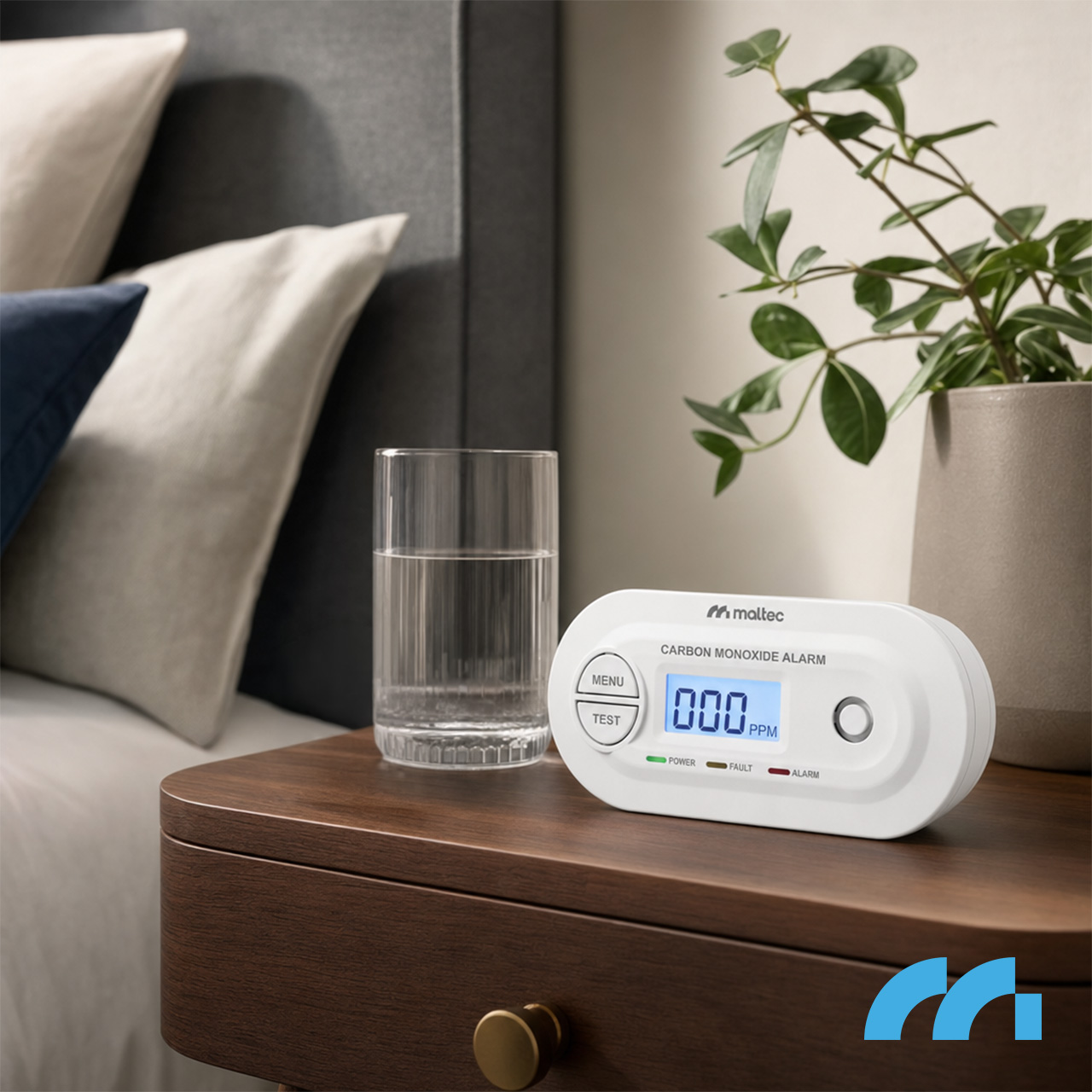 Maltec Anglies monoksido/dūmų jutiklis SafeSensor4100 AA aprašymas - Prekės nuotrauka