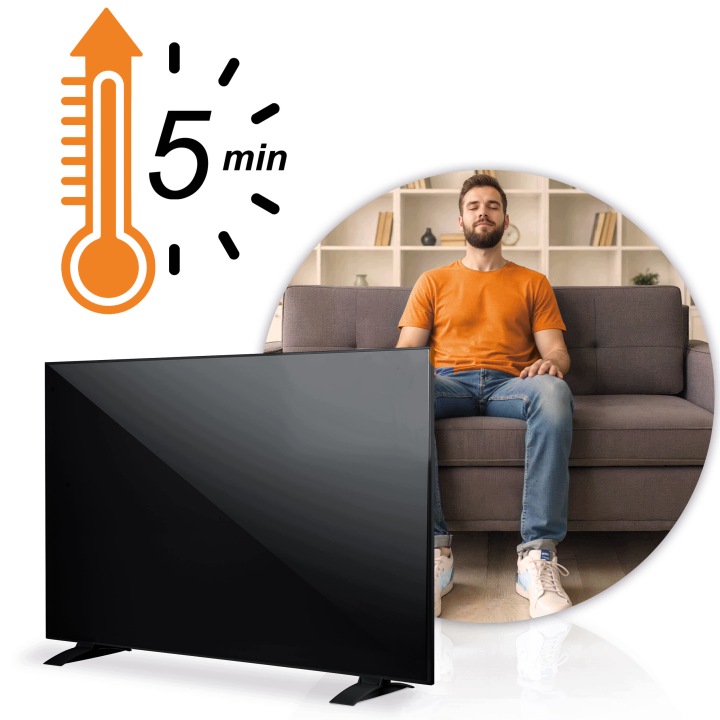 Infraraudonųjų spindulių šildytuvas infraraudonųjų spindulių šildytuvas 800 W Berdsen BD-986 aprašymas - Prekės nuotrauka