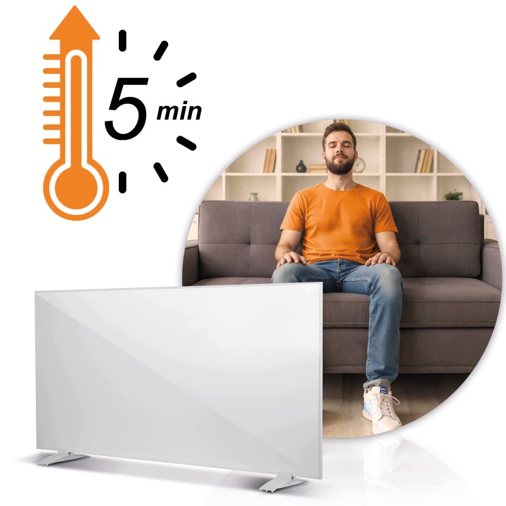 Šildytuvas infraraudonasis spinduliuotės šildytuvas 1000 W Berdsen BD-991 aprašymas - Prekės nuotrauka
